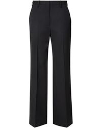 Fendi - Tailored Flat Front Pant - Lyst