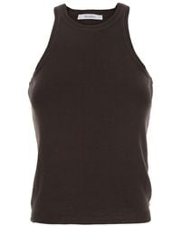 Max Mara - Solid Round Neck Top - Lyst