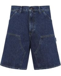 Carhartt - Double Knee Denim Shorts - Lyst