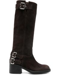 Chloé - Leather Boots - Lyst