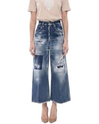 DSquared² - Flared High Rise Jeans - Lyst