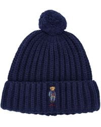 Polo Ralph Lauren - Knitted Beanie Cap - Lyst