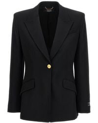 Versace - Single-breasted Wool Jacket - Lyst