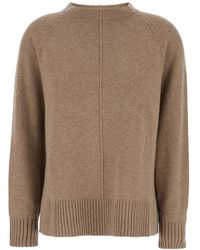 Max Mara - Solid Crew Neck Sweater - Lyst