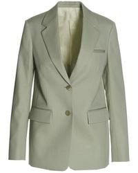 Lanvin - Wool Single Breast Blazer Jacket - Lyst