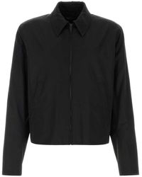 Gucci - Shirt Collar Zip Up Jacket - Lyst