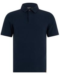 K-Way - Dark Solid Shirt Collar Polo - Lyst
