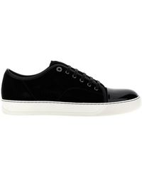 Lanvin - Solid Sneakers - Lyst