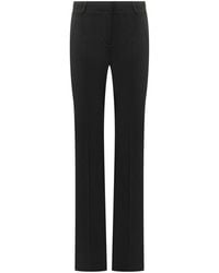 Versace - Straight Flat Front Pants - Lyst