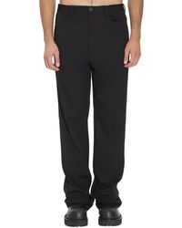 Balenciaga - Flat Front Trousers - Lyst