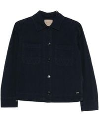 Woolrich - Solid Shirt Collar Blazer - Lyst