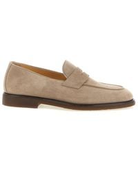 Brunello Cucinelli - Solid Penny Loafers - Lyst