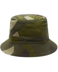 Universal Works - Camo Print Bucket Hat - Lyst