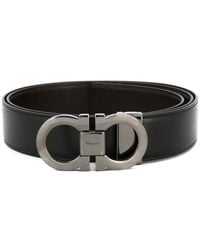 Ferragamo - Reversible Gancini Belt - Lyst