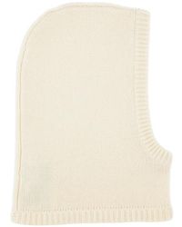 Lisa Yang - Off Knitted Winter Cap - Lyst