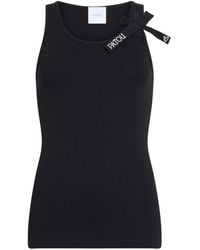 Patou - Solid Round Neck Top - Lyst