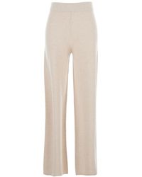 Max Mara - Trousers With Elastic Waist - Lyst