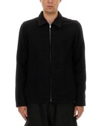 Rick Owens - Solid Shirt Collar Jacket - Lyst