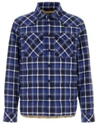 Moncler - Plaid Shirt Jacket - Lyst
