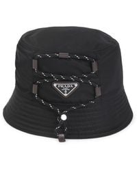Prada - Re- Nylon Bucket Hat - Lyst