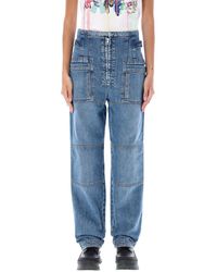 Stella McCartney - Straight-Leg Cargo Jeans - Lyst
