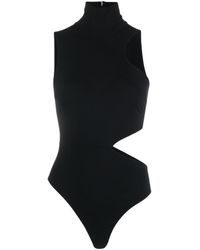 Wolford - High Neck Cut-Out Bodysuit - Lyst