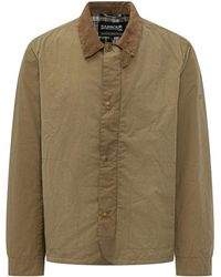 Barbour - Solid Shirt Collar Jacket - Lyst