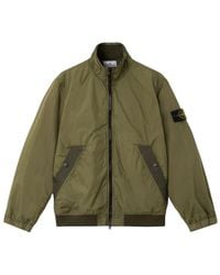 Stone Island - Wool And Nylon Bomber Jacket - Lyst