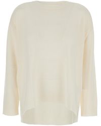 P.A.R.O.S.H. - Lightweight Knit Sweater With Relaxed Fit - Lyst