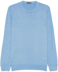 Drumohr - Wool Sweater With Full Neck - Lyst