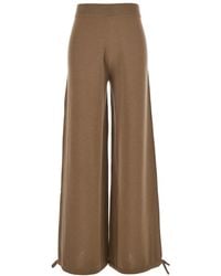 Max Mara - Relaxed Drawstring Pants - Lyst
