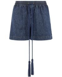 Valentino - Vgold Shorts - Lyst