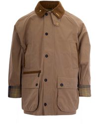 Barbour - Solid Shirt Collar Jacket - Lyst