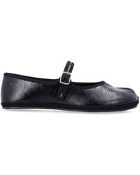 DROGHERIA CRIVELLINI - Leather Ballet Flats - Lyst