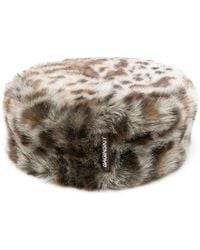 Ruslan Baginskiy - Animal Print Pillbox Hat - Lyst
