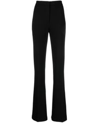 Pinko - High-Waisted Stretch Viscose Hulka Pants - Lyst