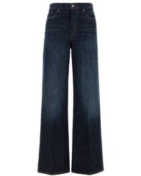 7 For All Mankind - Stretch Denim Jeans - Lyst