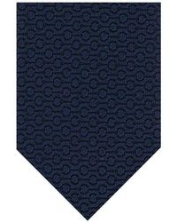 Gucci - Geometric Textured Tie - Lyst