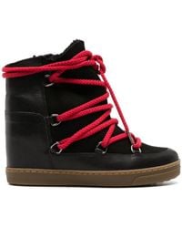 Isabel Marant - Lace Up Boots - Lyst