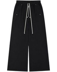 Rick Owens - Wide-Leg Pants With High Waist And Relaxed Fit - Lyst