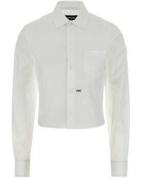 DSquared² - White Poplin Shirt - Lyst