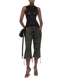 Rick Owens - Boat Neck Top - Lyst