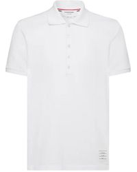 Thom Browne - Shirt Collar Polos - Lyst