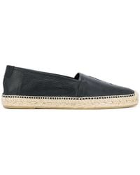 Saint Laurent - Leather Espadrilles - Lyst