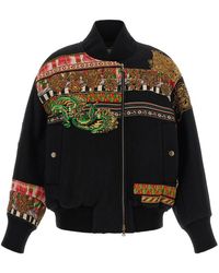 Dries Van Noten - 'Valdi' Bomber Jacket - Lyst