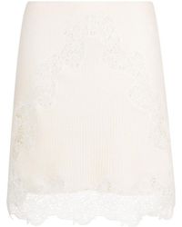 Chloé - Wool Skirt - Lyst