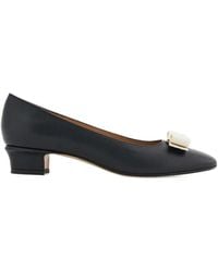 Ferragamo - Vara 2.0 Smooth Leather Décolleté - Lyst