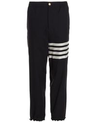 Thom Browne - Wool Stripes Joggers - Lyst