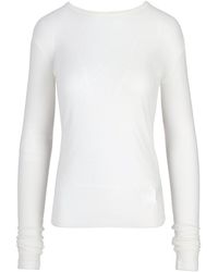 Ann Demeulemeester - Solid Crew Neck T-Shirt - Lyst