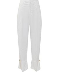 DARKPARK - Relaxed Flat Front Pants - Lyst